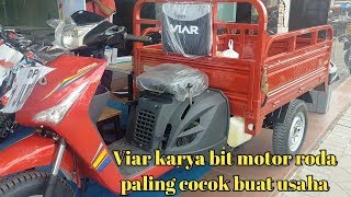 Viar karya bit 100cc motor roda tiga paling cocok buat usaha dengan harga sangat terjangkau