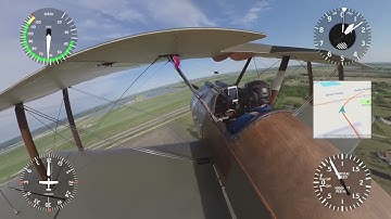 2021 06 07 Sopwith Camel: Slow flight and some new telemetry