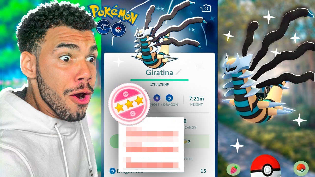 Pokémon GO  Giratina retornará para as raids com sua versão Shiny