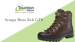 Scarpa Trek GTX Overview - YouTube