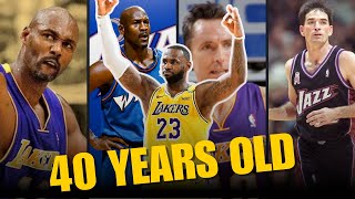 Legends of the Court: First NBA Game as a 40-Year-Old