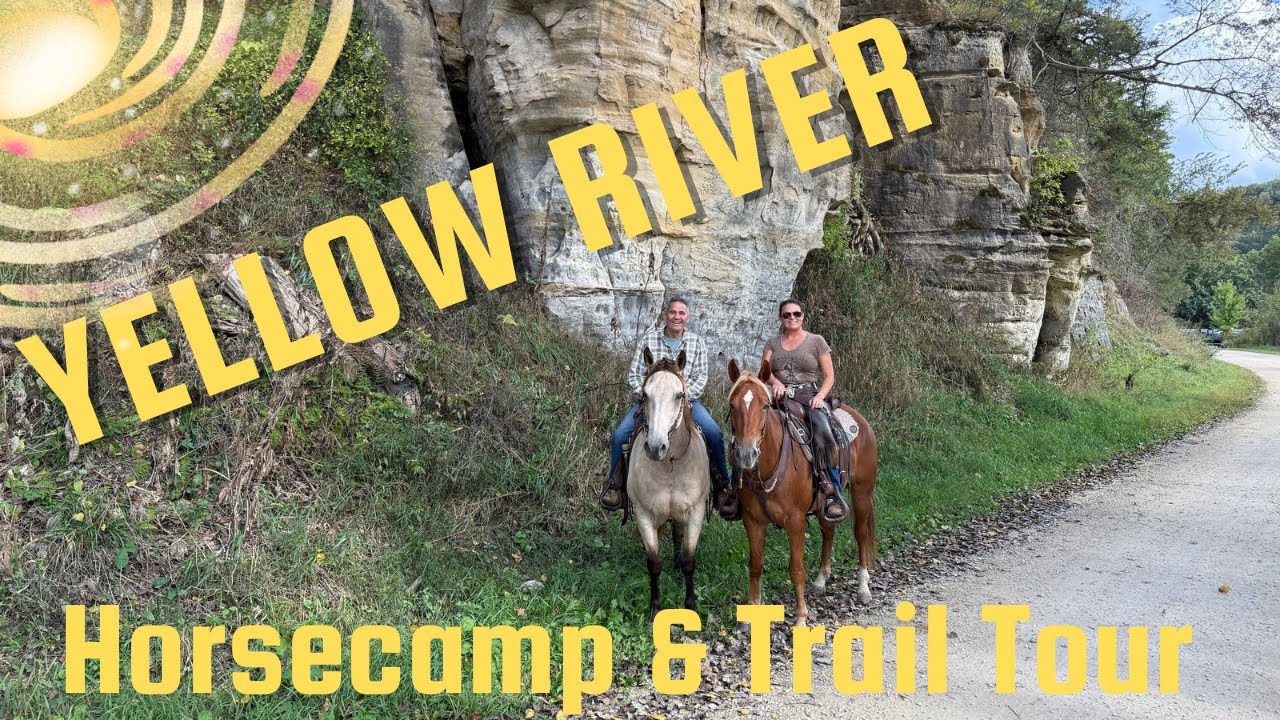 Конный лагерь и тур по тропе реки Хуанхэ, Харперс-Ферри, Айова