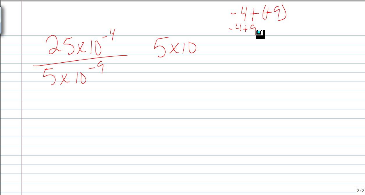 Operations with scientific notation kuta