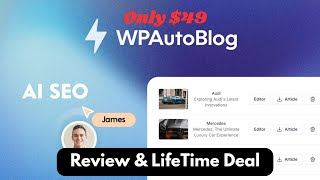 WPAutoBlog AppSumo Lifetime Deal – WordPress on Autopilot