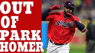 Franmil Reyes CRUSHES HOMER out of the park!