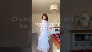 I Feel Like Cinderella In This Dress That My Friend Gave Me For Church