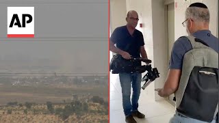 WATCH: Israeli officials take down AP live shot of Gaza, citing new media law