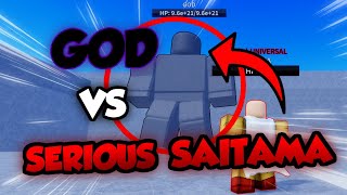 SERIOUS SAITAMA VS GOD | A Hero's Destiny