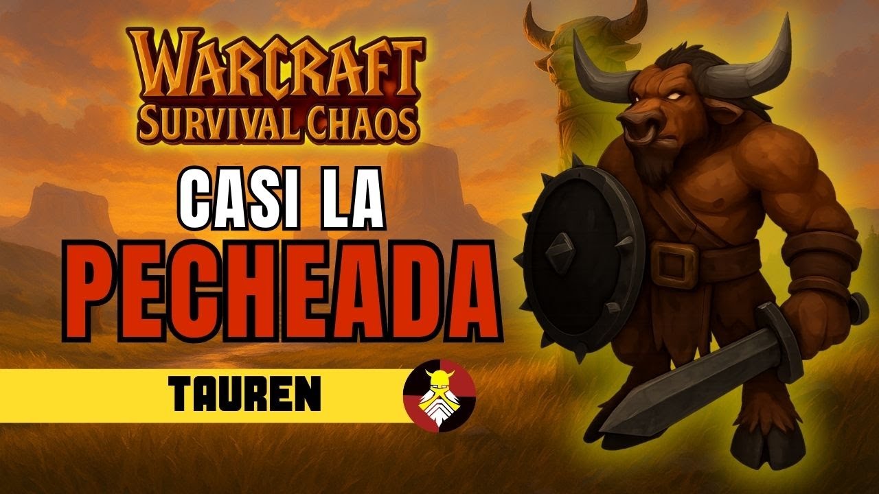 Los DIOSES del SURVICIO me ayudan!! | Warcraft 3 Survival Chaos (Tauren)