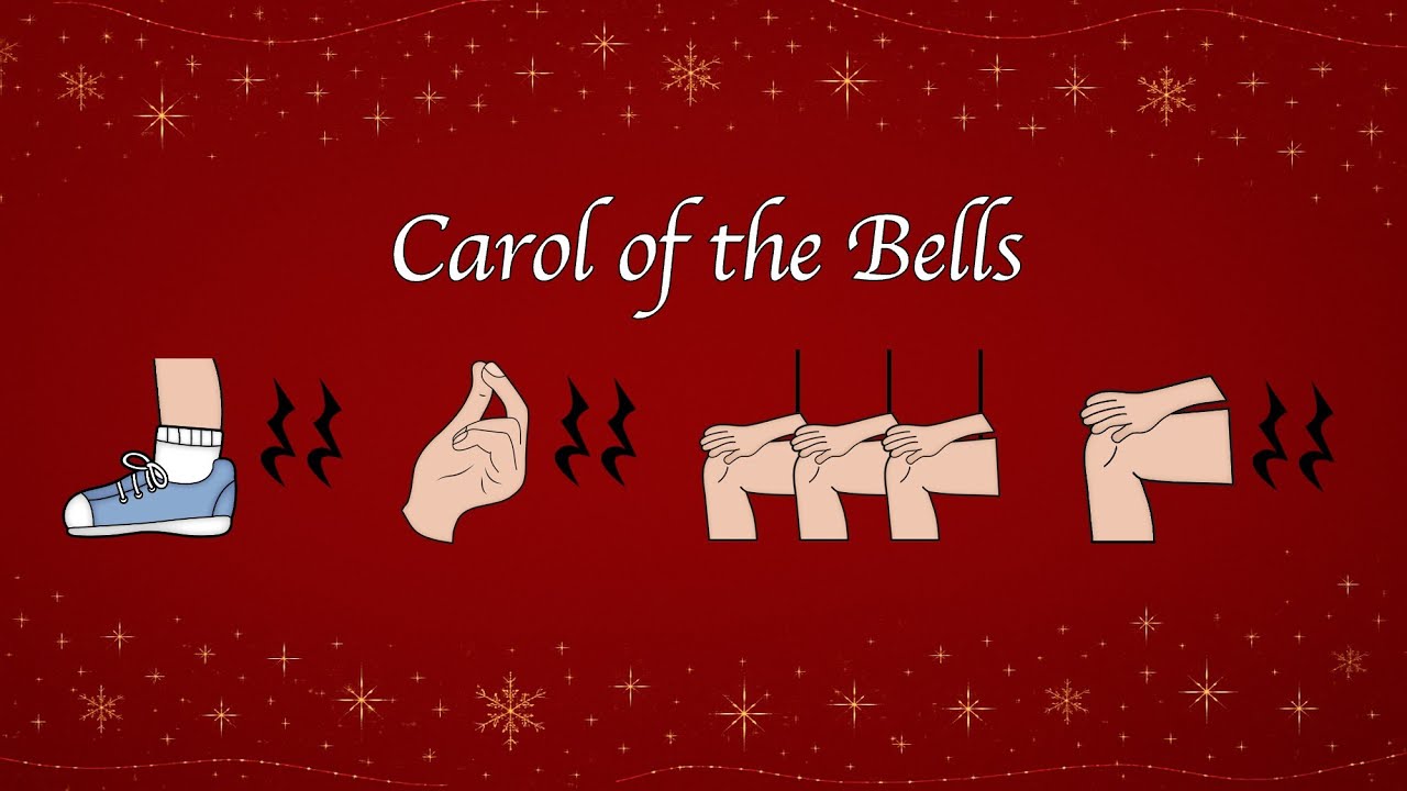 Carol of the Bells | Rock Body Percussion 🎸 3/4 Time