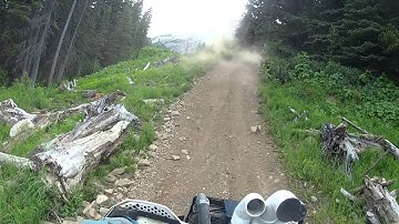 Crowsnest Pass quading - Plane crash site
