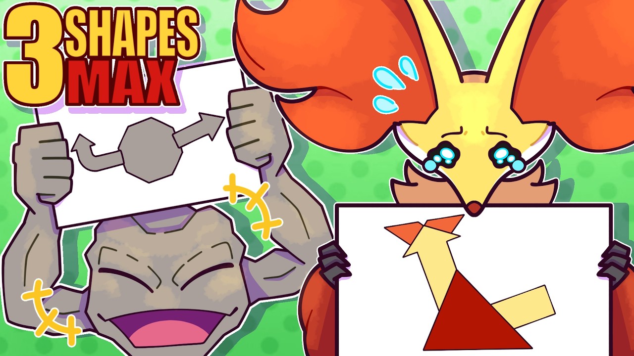 Guess the Pokemon, but you only get their SHAPES
