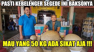 GILEEE !!! SEDIA BERBAGAI UKURAN BAKSO, MAU PESEN YANG 50 KILO JUGA ADA !!