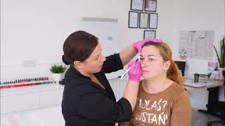 Advance ombre eyebrows masterclass with Olena Oliynyk
