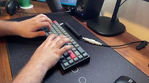 KBDFans Tofu65 | Brass Plate | Kailh Box Jades | Sound Test