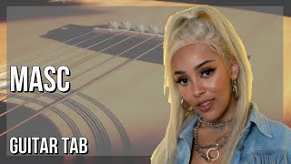 Guitar Tab How To Play Masc By Doja Cat Ft Teezo Touchdown