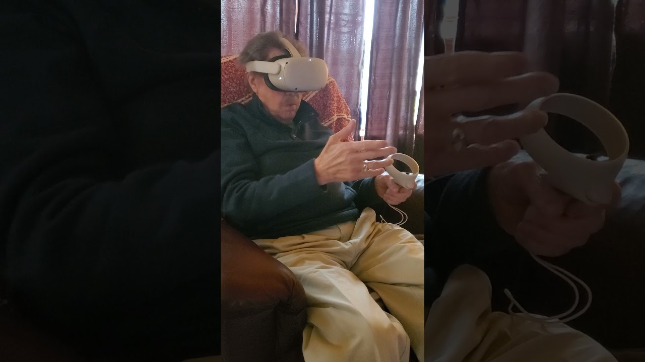 Henry Ashe our "Papa" goes to space in a virtual sense