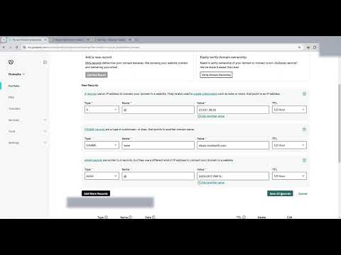 Shopify Connecting Third