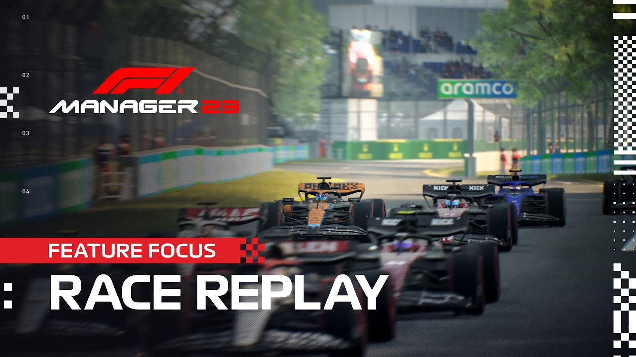 F1® Manager 2023 Race Replay FEATURE FOCUS
