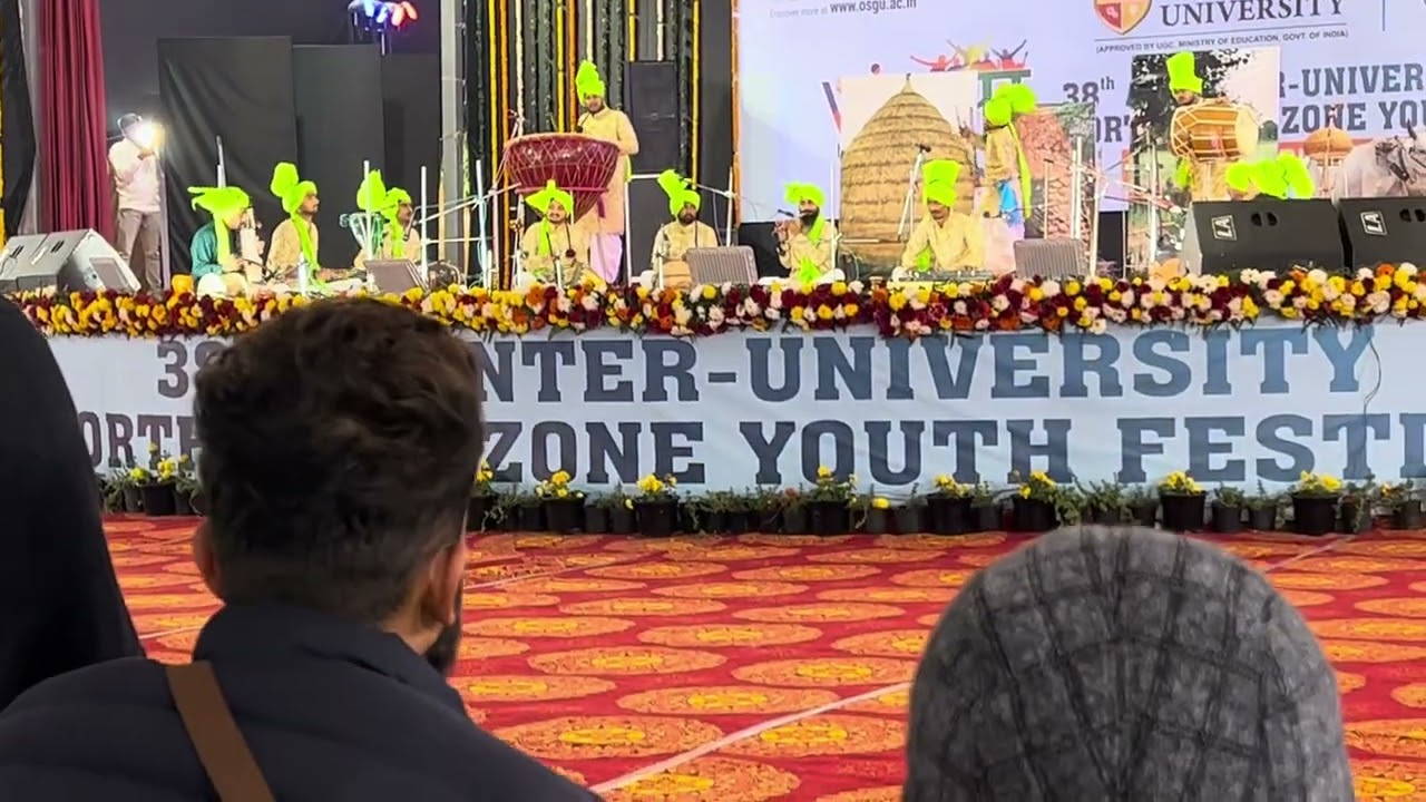 Haryanvi Folk Orchestra || North Zone || Om Sterling University 2025