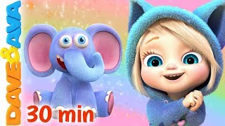 This Little Piggy  Learn Colors with Dave and Ava | Nursery Rhymes and Baby Songs