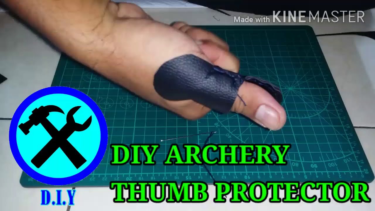 DIY #03: DIY ARCHERY THUMB PROTECTOR 