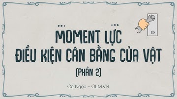 Moment lực. Điều kiện cân bằng của vật (phần 2) - Vật lí 10 - OLM.VN