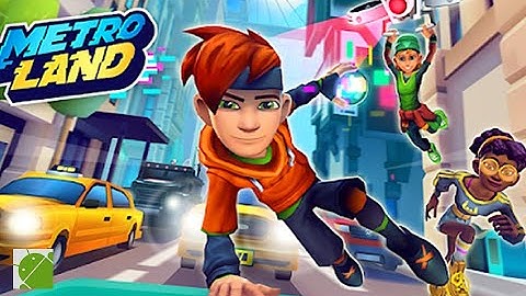 MetroLand Endless Arcade Runner - Android Gameplay FHD