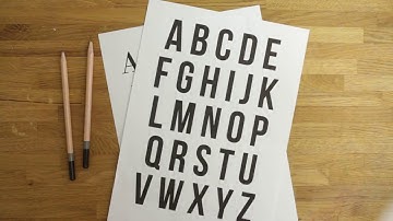 HOW TO START HAND LETTERING