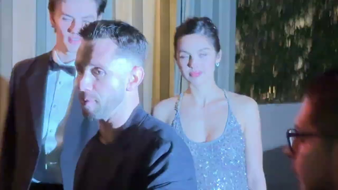 Оливия Родриго и Луи Партридж были замечены покидающими вечеринку Armani