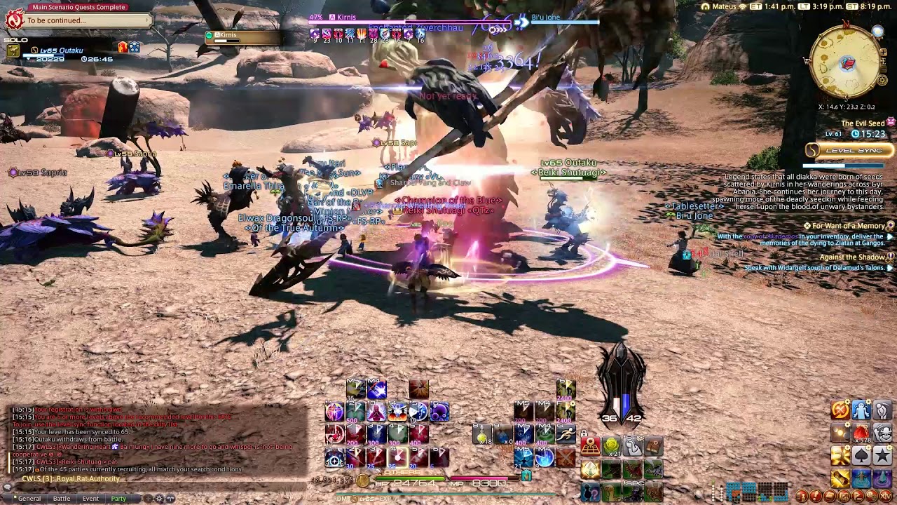 FFXIV FATE The Evil Seed (The Fringes) YouTube