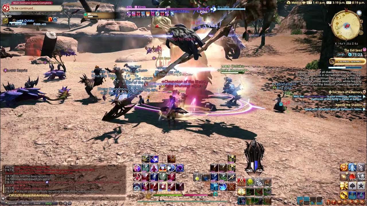 FFXIV FATE The Evil Seed (The Fringes) YouTube