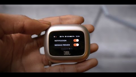 Introducing, the all new JBL Live Beam 3 TWS with Smart Display Case