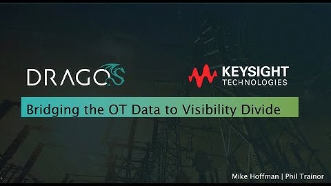 Webinar: Bridging the OT Data to Visibility Divide