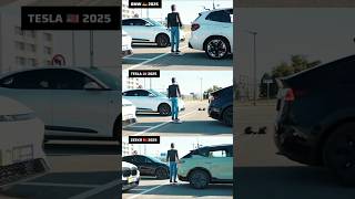 BMW vs Tesla vs Zeekr — 2025 Rear AEB Test: Blind Spot Danger