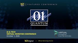 01 Quantum Inc. (OTCQB: OONEF | TSXV: ONE) — AI & Tech Virtual Investor Conference