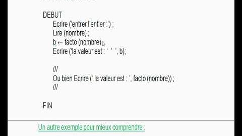 Marouane jabal algorithme darija part 8 Fonctions et procedures