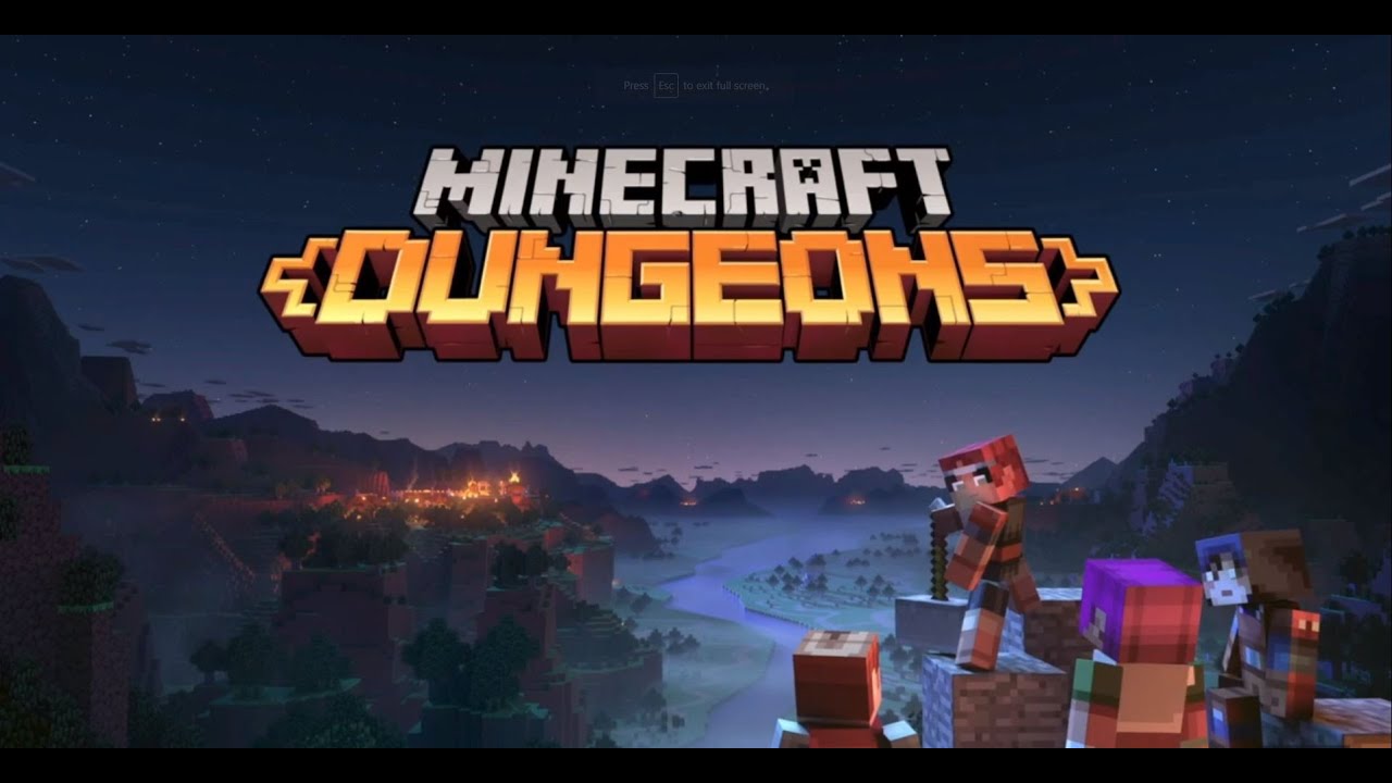 Minecraft Dungeons Online - Exploring Creeper Woods