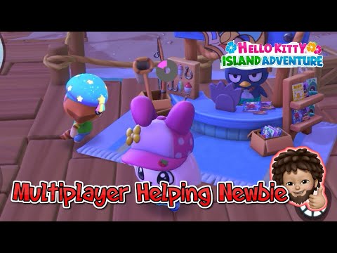 Hello Kitty Island Adventure - Multiplayer and helping Newbie is so cool