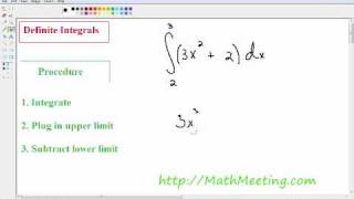 Definite Integrals - Calculus