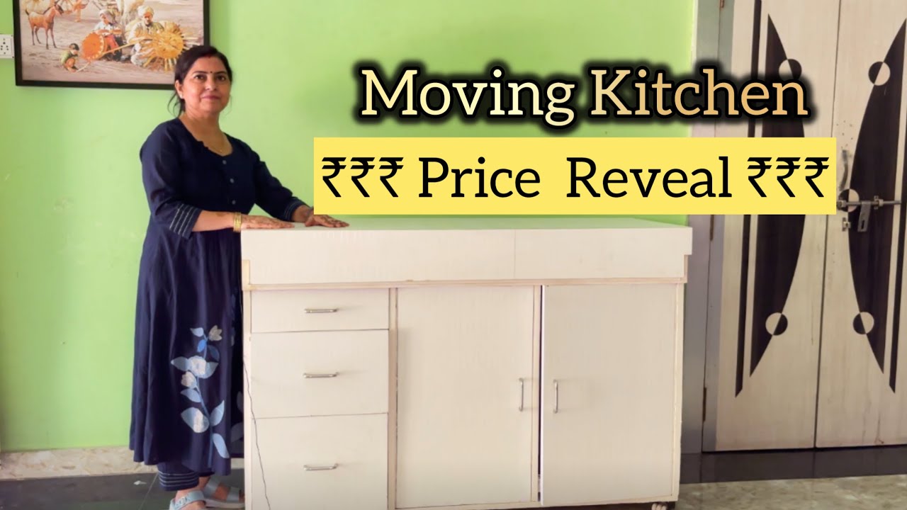 Kitchen on wheel | Moving Kitchen | Price Reveal | Detailed review | My Moving kitchen | kitchen | 
