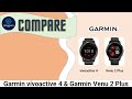 Garmin vivoactive 4 &amp; Garmin Venu 2 Plus comparison