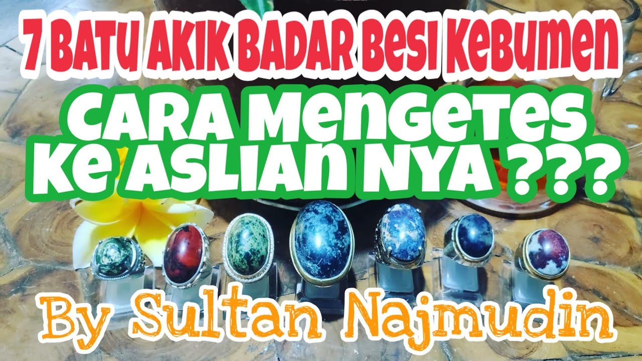 Batu Badar Besi Kebumen
