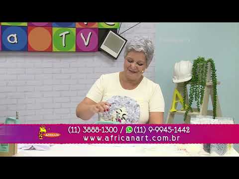 Ateliê na TV - Rede Vida - 10.01.2019 - Valéria Souza