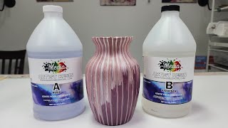 Sealing a Vase with Resin LIVE
