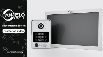 Anjielo 5-in-1 unlocking FHD large screen video intercom system