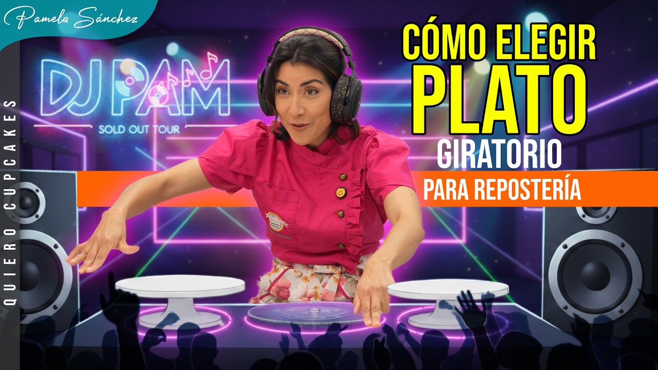 El mejor plato giratorio NO es el más caro… te explico por qué 👩🏻‍🍳 | QUIERO CUPCAKES