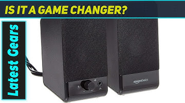 AmazonBasics Computer Speakers USB Powered – Best Budget Sound Upgrade Under $25