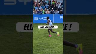 Elle s’écroule sur la ligne à bout de force #running #runner #race #competition #sports #shorts
