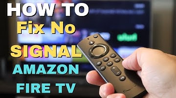How to Fix No Signal on Amazon Fire TV Stick- Easy Fix